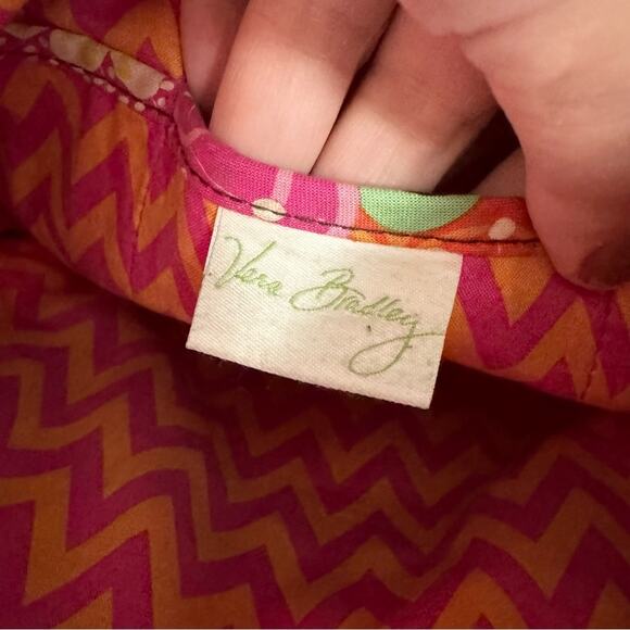 Vera Bradley Floral Ziggy Zinnia Iconic Hipster Crossbody Shoulder Bag Orange S - Picture 4 of 11